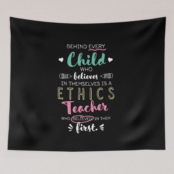 Item preview, Great Ethics Teacher who believed - Appreciation Quote designed and sold by betternotes.