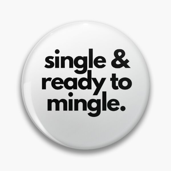 Item preview, Single Ready Sarcastic Little White Lie Party Quote designed and sold by luchik-and-co.