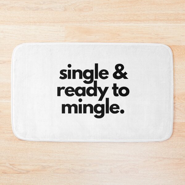 Item preview, Single Ready Sarcastic Little White Lie Party Quote designed and sold by luchik-and-co.