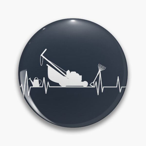 Item preview, mower heartbeat ,gardening lover designed and sold by ELmezz.
