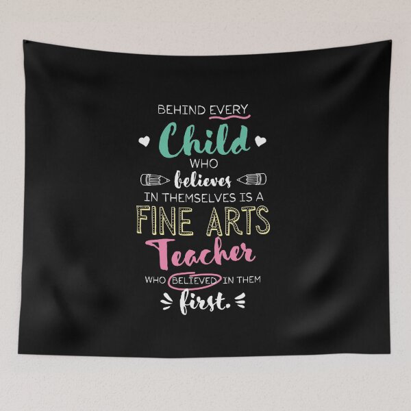 Item preview, Great Fine Arts Teacher who believed - Appreciation Quote designed and sold by betternotes.