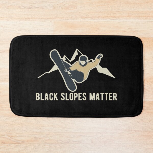 Item preview, Black Slopes Matter Snowboarding Snowboarders Gift designed and sold by Dan66.