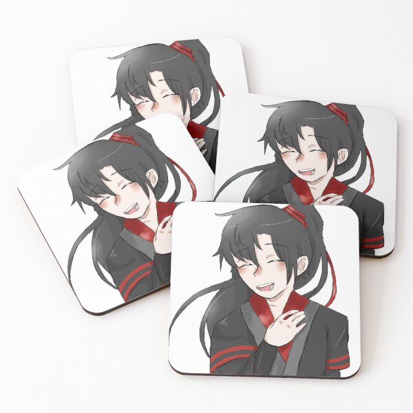 Mo Dao Zu Shi MDZS Clear Poster A3 Coaster Set Cafe Valentine