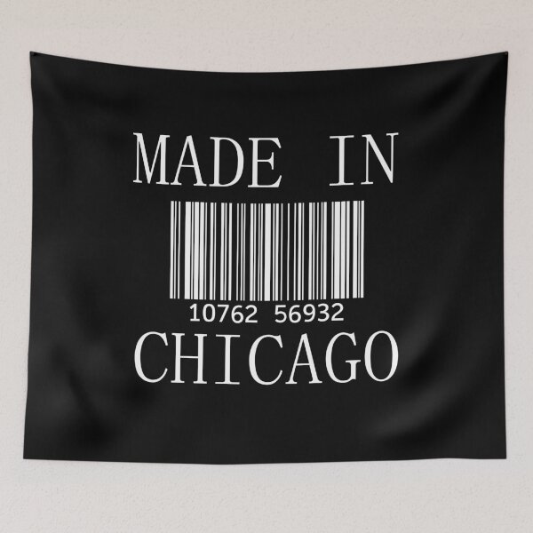 Item preview, "Made In Chicago" Barcode (fake) designed and sold by domo85.