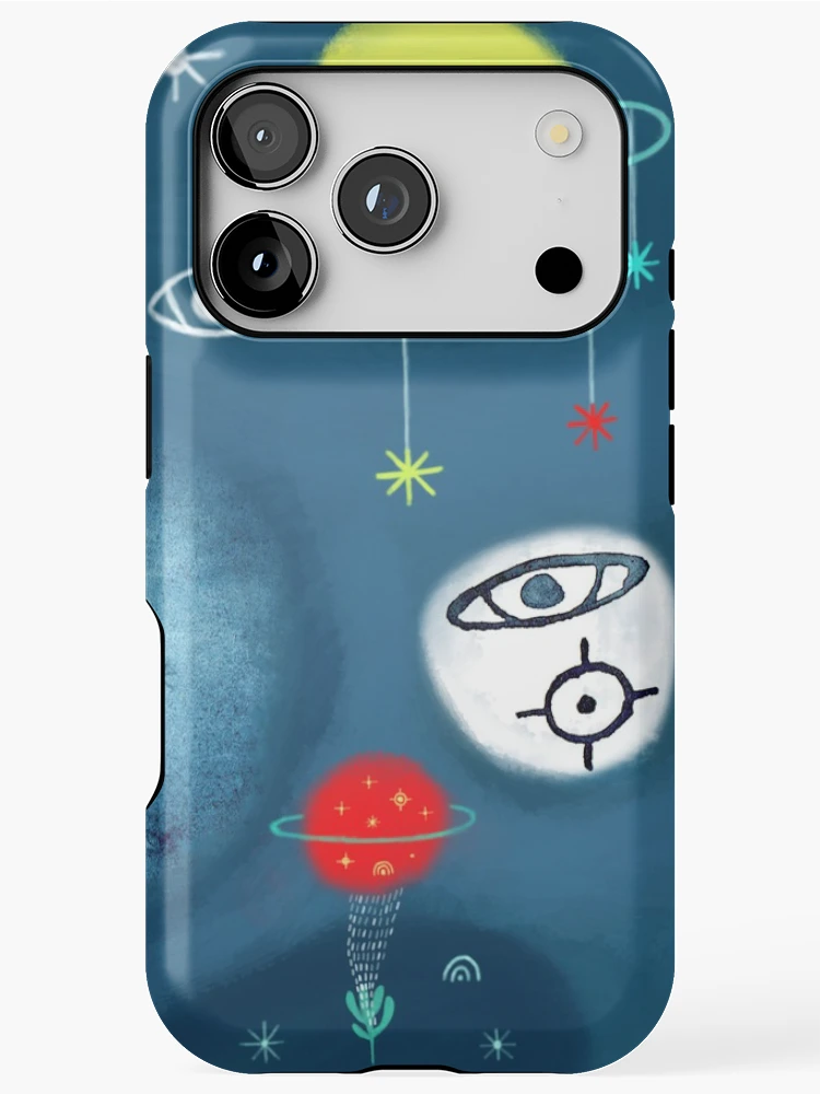 Thumbnail 1 of 4, iPhone Case, Cosmos pattern designed and sold by Rachel Oldfield.