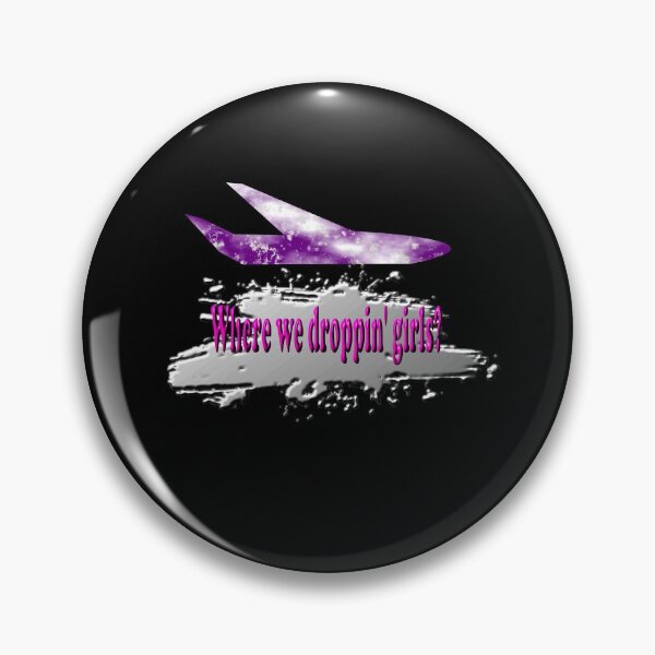 Item preview, Where we droppin girls? (Dark mode) designed and sold by Deegital18.