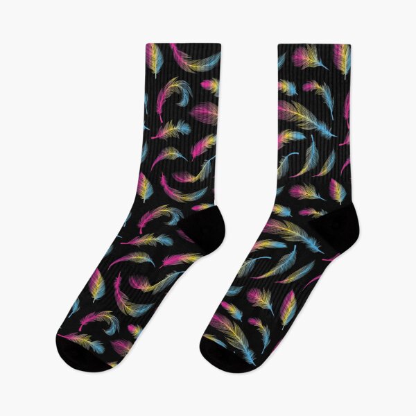 Item preview, Pansexual pride Feathers designed and sold by Pridish.