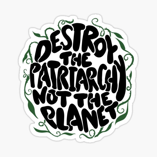 Artikel-Vorschau von Zerstöre das Patriarchat, nicht den Planeten, designt und verkauft von Boog Monst .