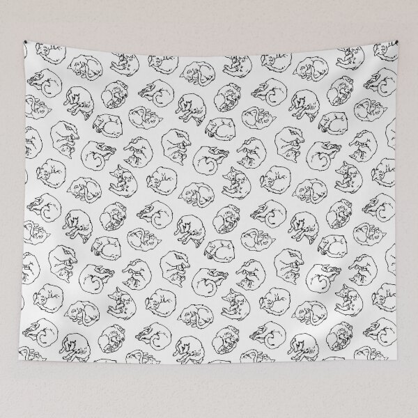 Item preview, Sleeping cats designed and sold by adrstefanska.