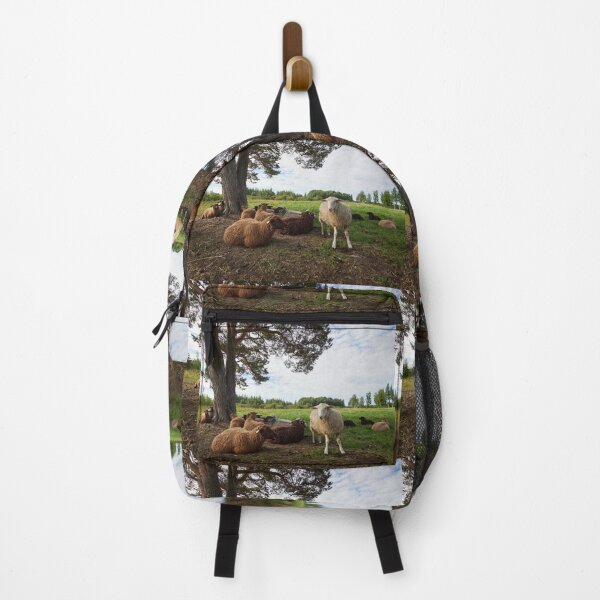 Item preview, Happy sheep on the field designed and sold by Jouko Lehto Photography.
