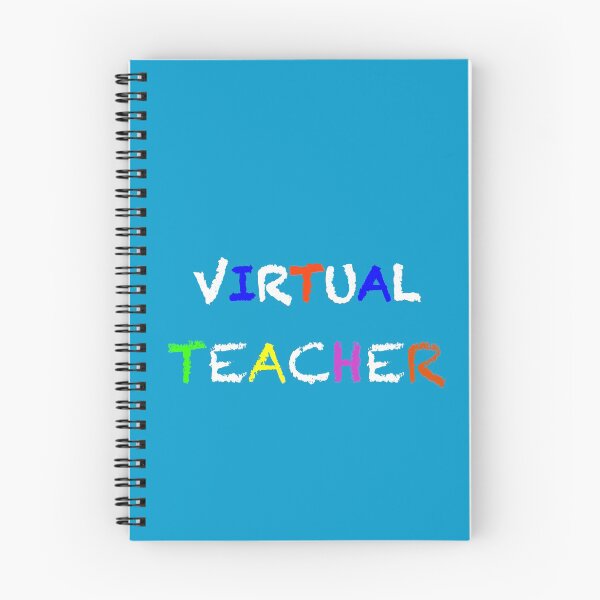 Item preview, Virtual Teacher designed and sold by WordsmithNerd.