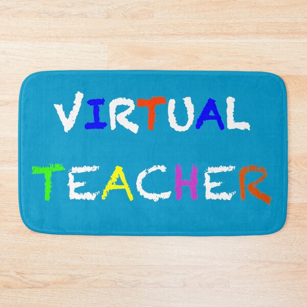 Item preview, Virtual Teacher designed and sold by WordsmithNerd.