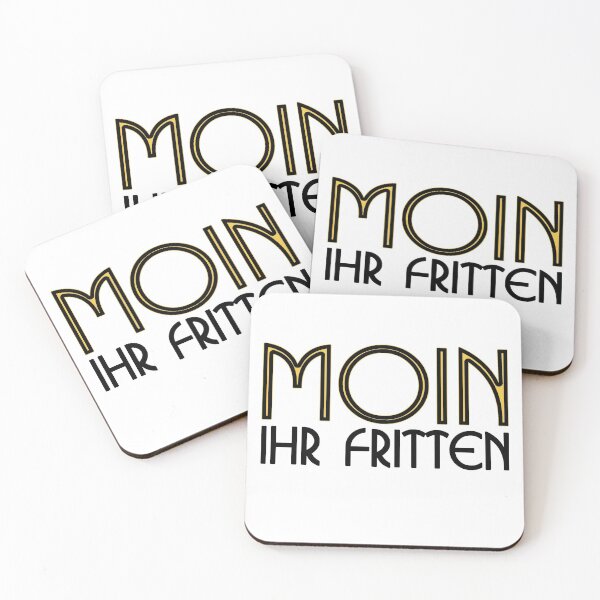 Artikelvorschau, moin ihr fritten schwarz entworfen und verkauft von frankuffmann.