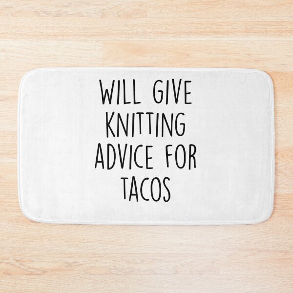 Item preview, Will give knitting advice for tacos ,knitting gift designed and sold by Noussairox.