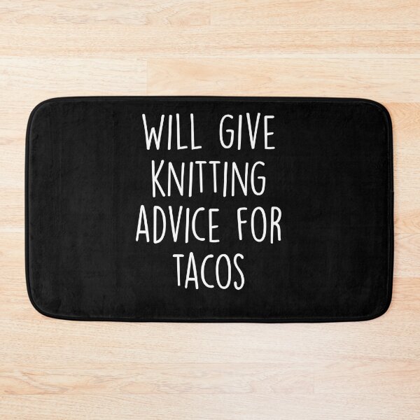 Item preview, Will give knitting advice for tacos ,knitting gift designed and sold by Noussairox.