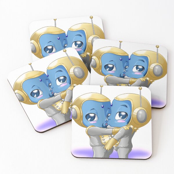 Item preview, gay alien couple designed and sold by MrPoppo.