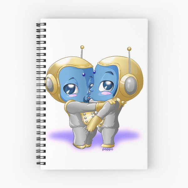 Item preview, gay alien couple designed and sold by MrPoppo.