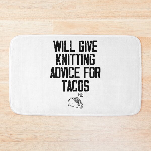 Item preview, Will give knitting advice for tacos ,knitting gift designed and sold by Noussairox.