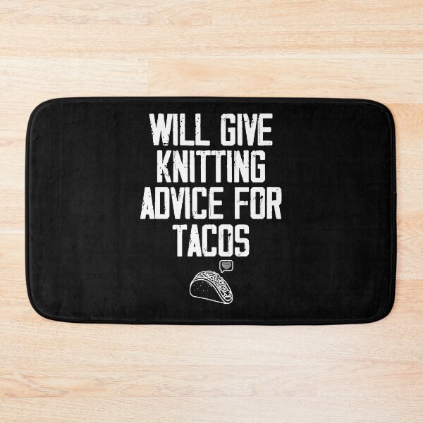 Item preview, Will give knitting advice for tacos ,knitting gift designed and sold by Noussairox.