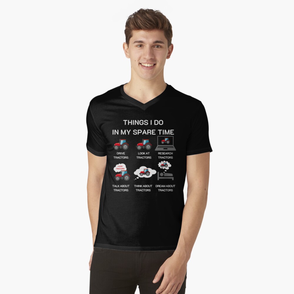 Item preview, V-Neck T-Shirt designed and sold by ZakDzGeek.