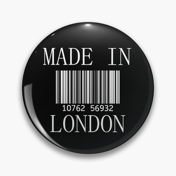 Item preview, "Made In London" Barcode (fake) designed and sold by domo85.