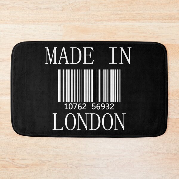Item preview, "Made In London" Barcode (fake) designed and sold by domo85.