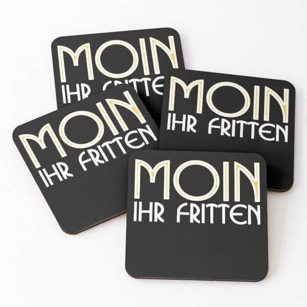Artikelvorschau, moin ihr fritten weiss entworfen und verkauft von frankuffmann.