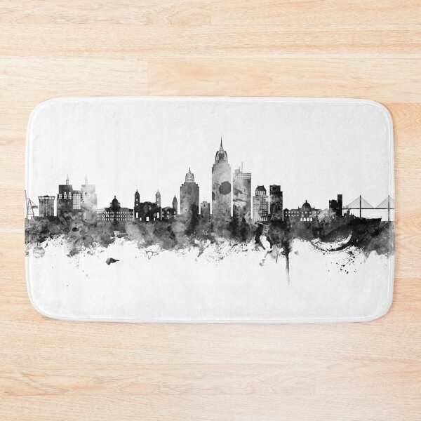 Item preview, Mobile Alabama Skyline designed and sold by ArtPrints.