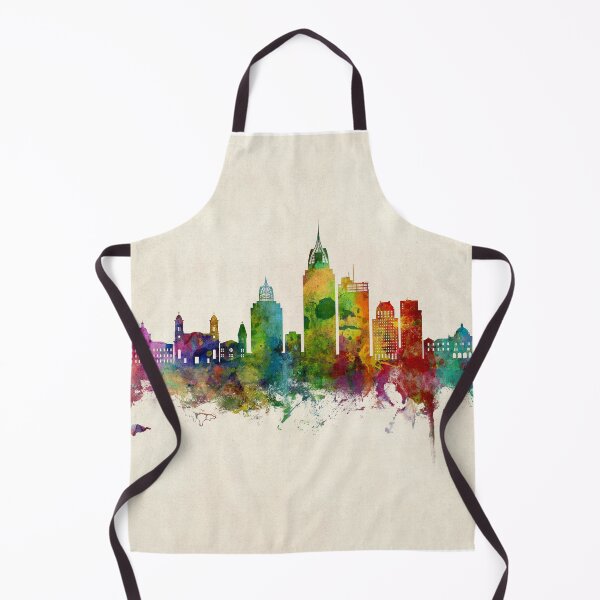 Item preview, Mobile Alabama Skyline designed and sold by ArtPrints.