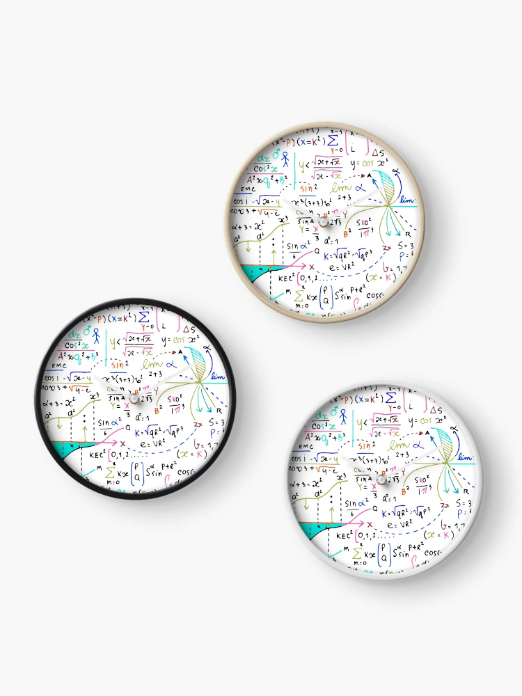 Thumbnail 3 of 4, Clock, Math Homework designed and sold by graphicmeyou.