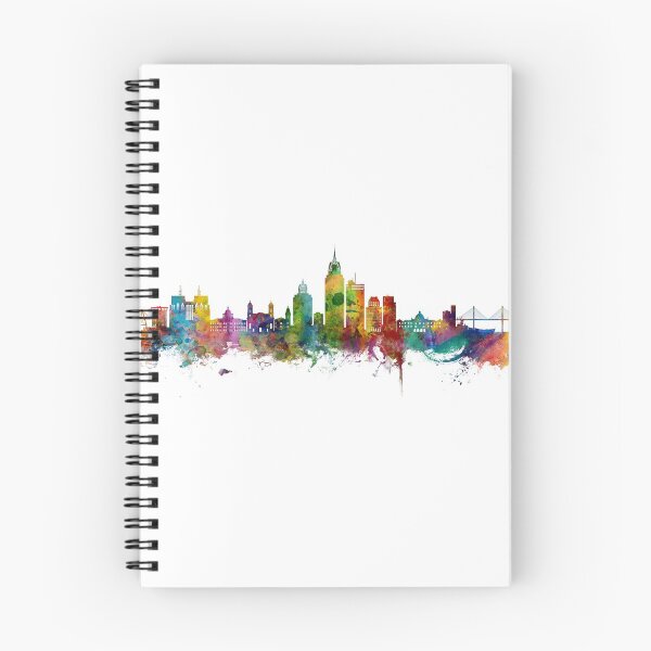 Item preview, Mobile Alabama Skyline designed and sold by ArtPrints.