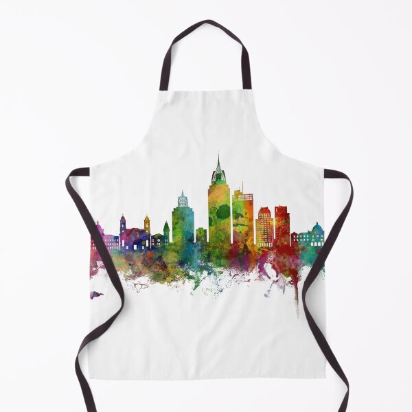 Item preview, Mobile Alabama Skyline designed and sold by ArtPrints.