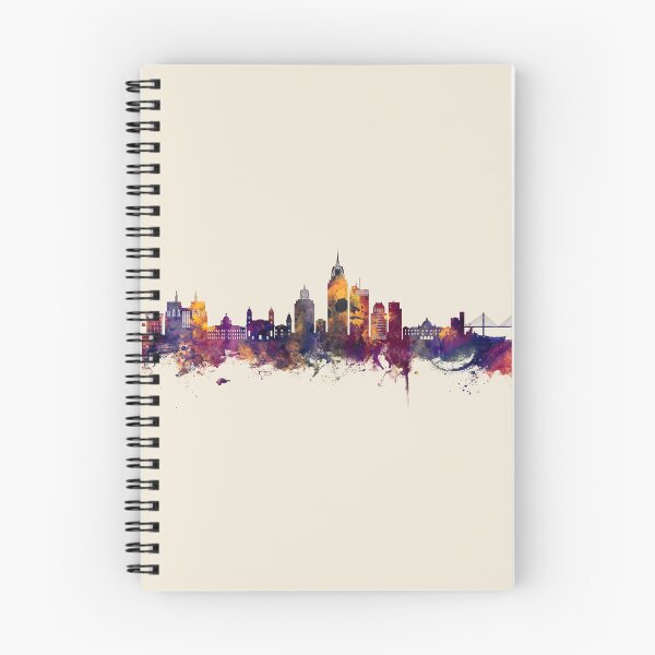 Item preview, Mobile Alabama Skyline designed and sold by ArtPrints.