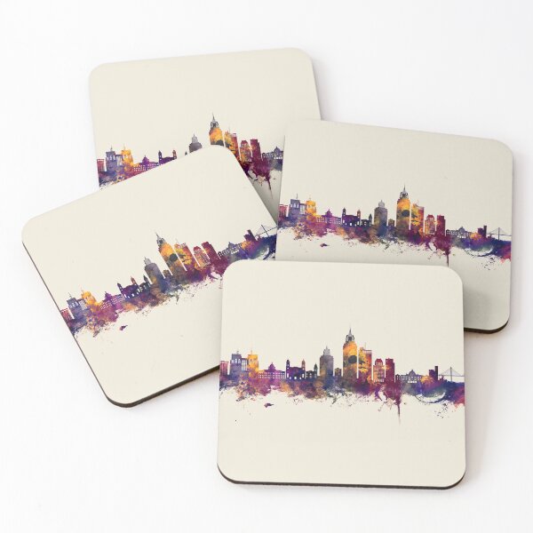 Item preview, Mobile Alabama Skyline designed and sold by ArtPrints.