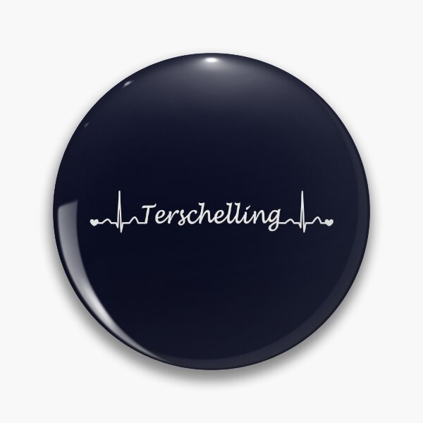 Item preview, Terschelling heartbeat dark blue white designed and sold by ChrissiCreation.