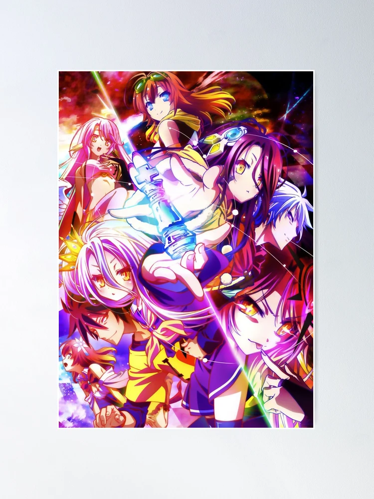 No Game No Life' Poster, picture, metal print, paint by Cooke