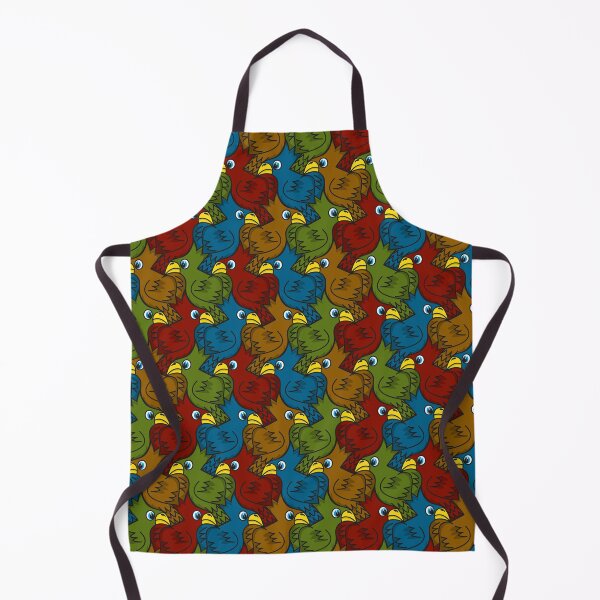 Item preview, Repeating Parrots Tessellation - Darker designed and sold by DaveSavageArt.