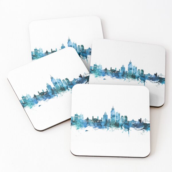 Item preview, Mobile Alabama Skyline designed and sold by ArtPrints.