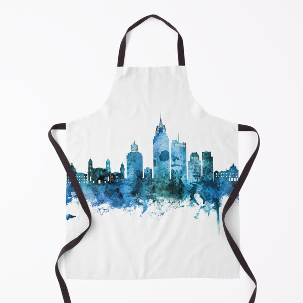 Item preview, Mobile Alabama Skyline designed and sold by ArtPrints.