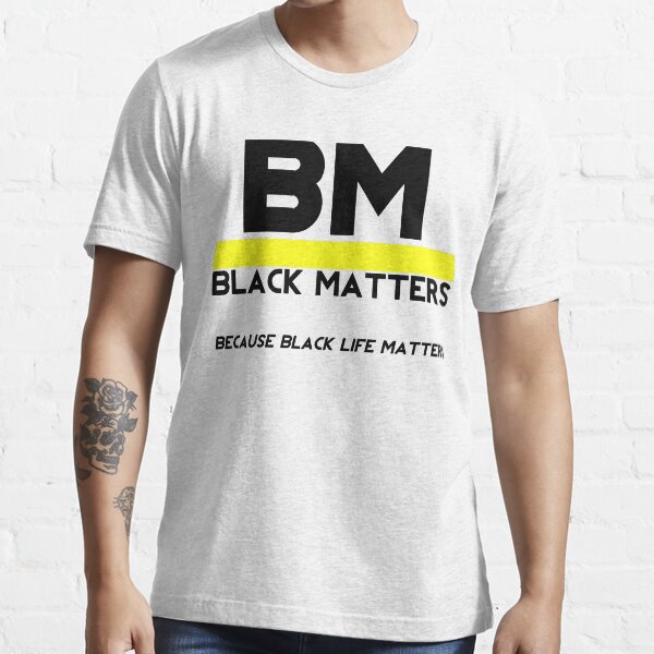 character matters tshirt