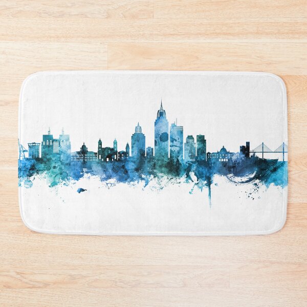 Item preview, Mobile Alabama Skyline designed and sold by ArtPrints.