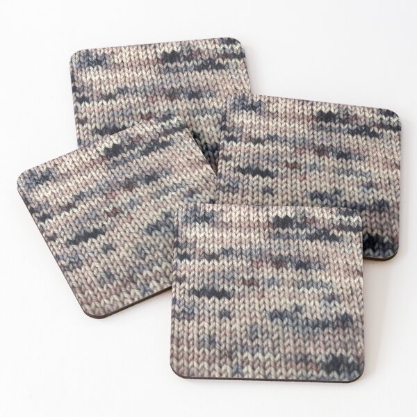 Item preview, Dancing in the Red Room Knitted Fabric designed and sold by Rebel Purl.
