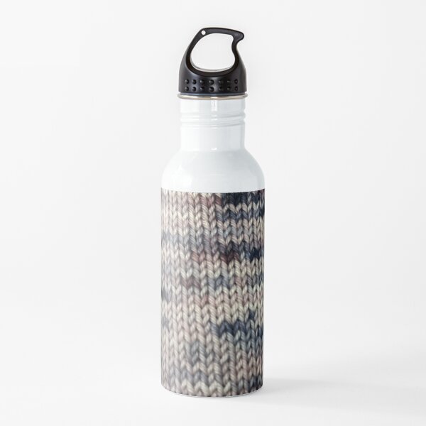 Dancing in the Red Room Knitted Fabric Water Bottle