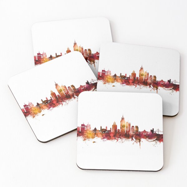 Item preview, Mobile Alabama Skyline designed and sold by ArtPrints.