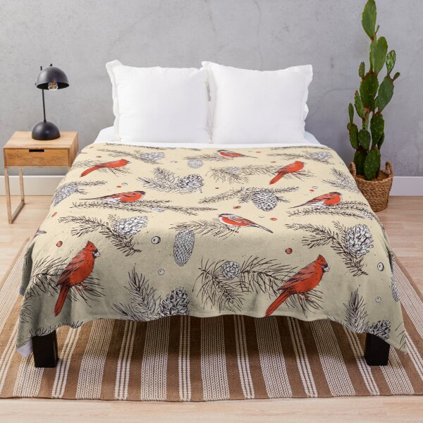 Artikelvorschau, Weihnachten Vogel Ornithologie Muster Geschenk entworfen und verkauft von Patterntastic.