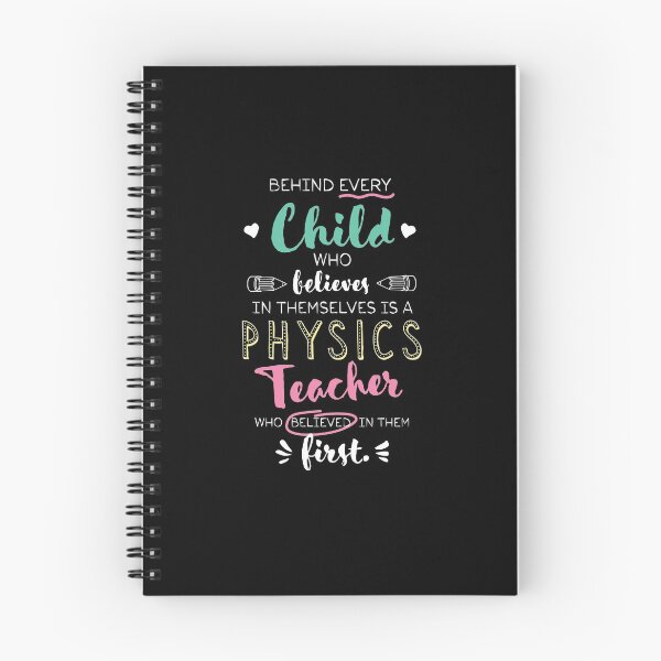 Item preview, Great Physics Teacher who believed - Appreciation Quote designed and sold by betternotes.