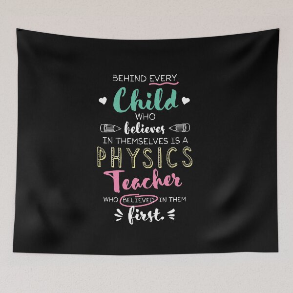 Item preview, Great Physics Teacher who believed - Appreciation Quote designed and sold by betternotes.