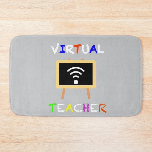 Item preview, Virtual Teacher designed and sold by WordsmithNerd.