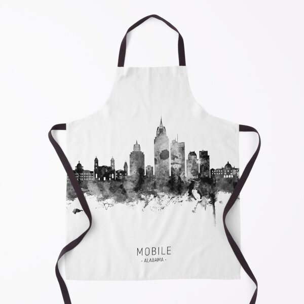 Item preview, Mobile Alabama Skyline designed and sold by ArtPrints.