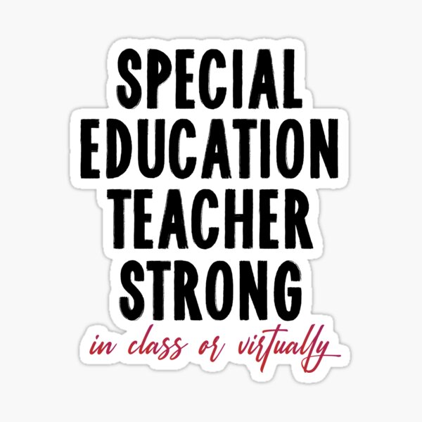 Item preview, Special education teacher strong in class or virtually ,Teacher Strong gift designed and sold by Noussairox.